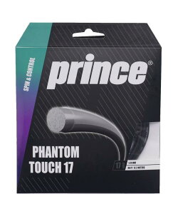 Prince(プリンス) 硬式テニス ガット 7JJ040 PHANTOM TOUCH 17 (ファントム タッチ17) グラファイト