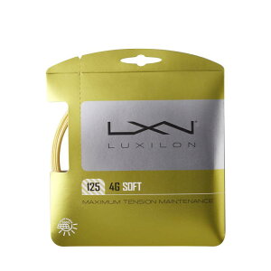 LUXILON(���L�V����) �e�j�X �X�g�����O �K�b�g 4G SOFT 125(4G �\�t�g 125) �S�[���h WRZ997111