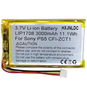 DC 3.7 V 3000 mAh LIP 1708�[�d�\���`�E���C�I���d�r for �\�j�[Playstation 5 Dualsense PS5���C�����X�R���g���[��CFI-ZCT1 WB U�o�b�e���p�b�N����
