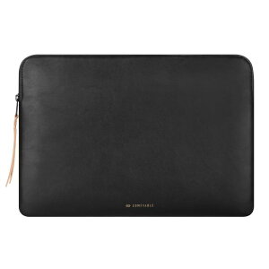 Comfyable �m�[�g�p�\�R���ی�X���[�u �X���� 15�C���` MacBook Air 15�C���` M4 2025 A3241 M3 M2 2023 A2941�ɑΉ� PU���U�[�o�b�O �h���J�o�[ �m�[�g�p�\�R���P�[�X Mac�p, �u���b�N