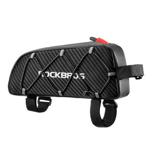 ROCKBROS(���b�N�u���X)���]�ԃg�b�v�`���[�u�o�b�O ���[�h�o�C�N �o�b�O �t���[���o�b�O 1L�e�� �y�� �������� �G�ɓ�����Ȃ� �ċA���� �ȒP���� iPhone 14/13/12 Pro Galaxy S22/S21���@��Ή�
