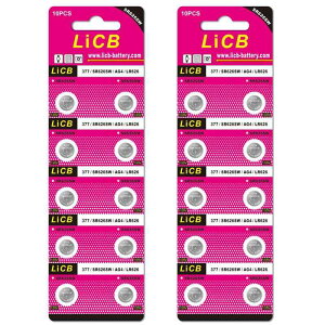 LiCB 20�� SR626SW �{�^���d�r ���v�p�y377 �ALR66�ALR626�AAG4�A377A�����i�z