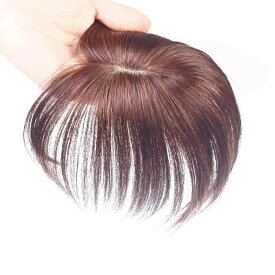 YOYO 部分ウィッグ 人毛100％ ナチュラル 前髪あり 白髪隠す ワンタッチ ボリュームアップ ヘアピース 通気 自然 ポイントウィッグ 可愛い 簡単アレンジ 小顔効果 レディース ぱっつんバング