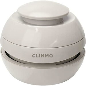 マクロス 卓上掃除機 小型 消しゴム パンくず パワフル クリーナー 電池式 かわいい クリンモ グレー MCZ-208WG