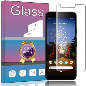 Google Pixel 3a tB KX tیtB 0.33mm 2.5D dx9H CA[ ϏՌ  ϋv ώw {Ɏqfލ̗p Uh~یtB Google Pixel 3a Ή KXtB