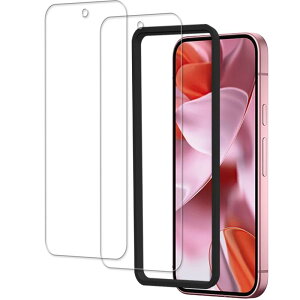 KPNS Google Pixel 9 �s�N�Z��9 Pro �K���X�t�B�����y2���Z�b�g�z�K�C�h�g�t�� ���{�f�ސ� �O�[�O���s�N�Z�� 9 / 9 Pro�p �K���X�t�B���� �����K���X �J�o�[ �ی�t�B����