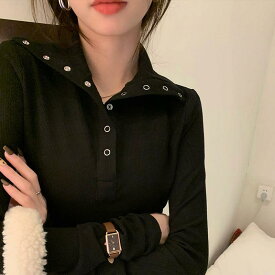 Tシャツ レディース 春秋冬 薄手 スリムフィット 長袖 トップス 無地 スクエアネック カットソー 粘着繊維 伸縮性 プリンセス風 きれいめ グレー ホワイト ブラック2