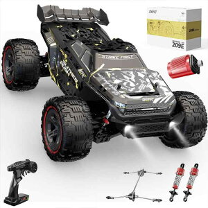 DEERC ���W�R�� �I�t���[�h ���W�R���J�[ ��l���� 4WD �l�֋쓮 1/10�X�P�[�� ���� �� �����R���J�[ ��^ �h�U �[�d�� �q�� �j�̎q