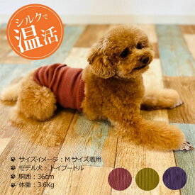 【 日本製 】 犬 腹巻 犬用 はらまき 腹巻き 小型犬 わんこ 男の子 女の子 老犬 無地 可愛い なめらか シルク ドッグウェア 犬用服 夏 冷房対策 冬 あったか 犬の服 チワワ ダックス プードル テリア 冷え対策 【ラッピング(有料）可】＜yt50017＞