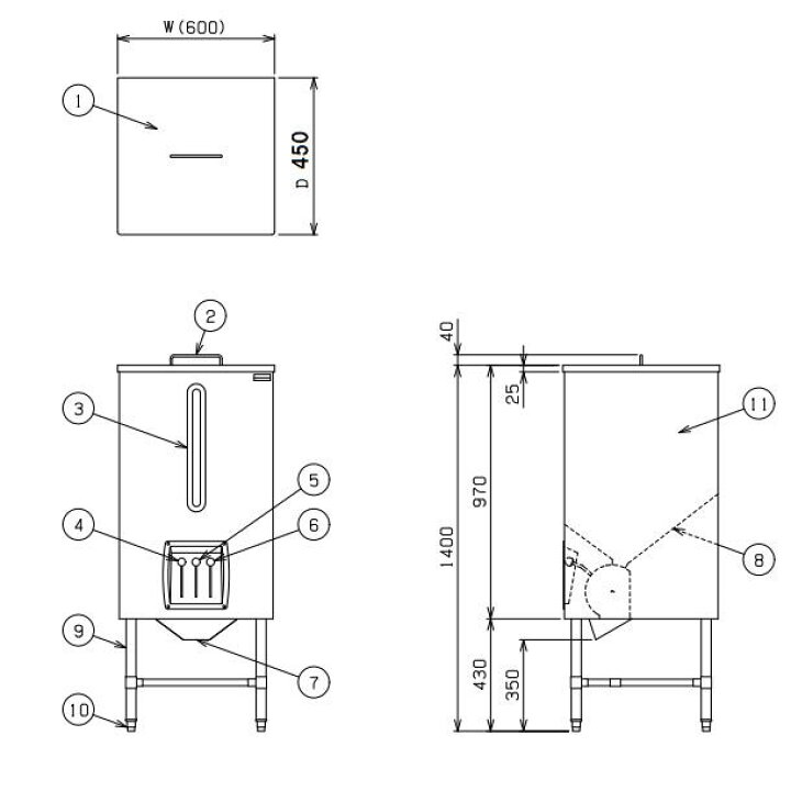 楽天市場】MRT-120 ライスタンク マルゼン 貯米量120kg : 厨房機器販売 