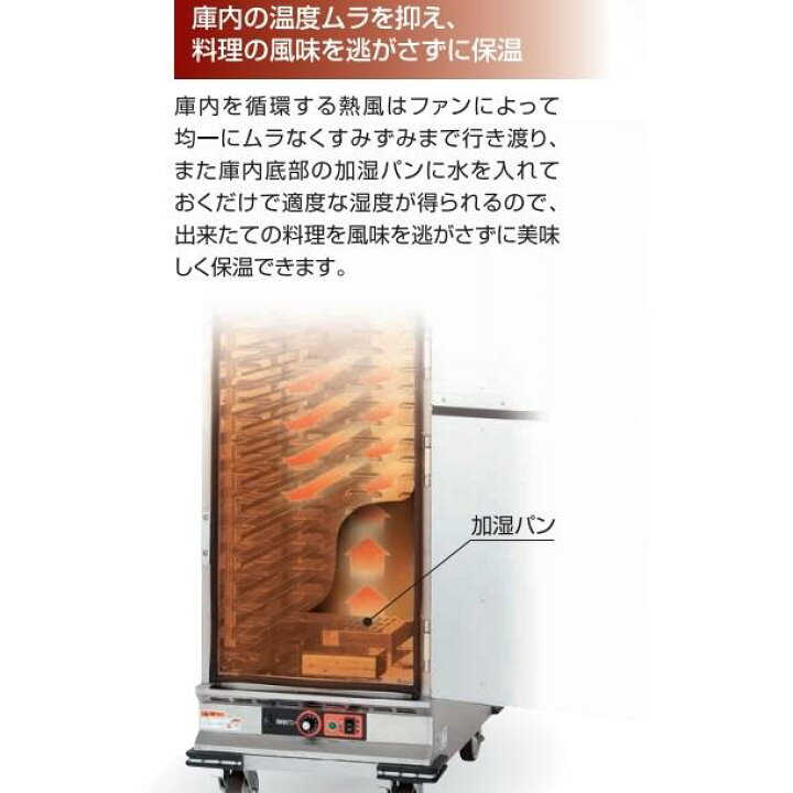 楽天市場】ホットワゴン ホテルパン専用 ステンレス扉 マルゼン MHW-H2 