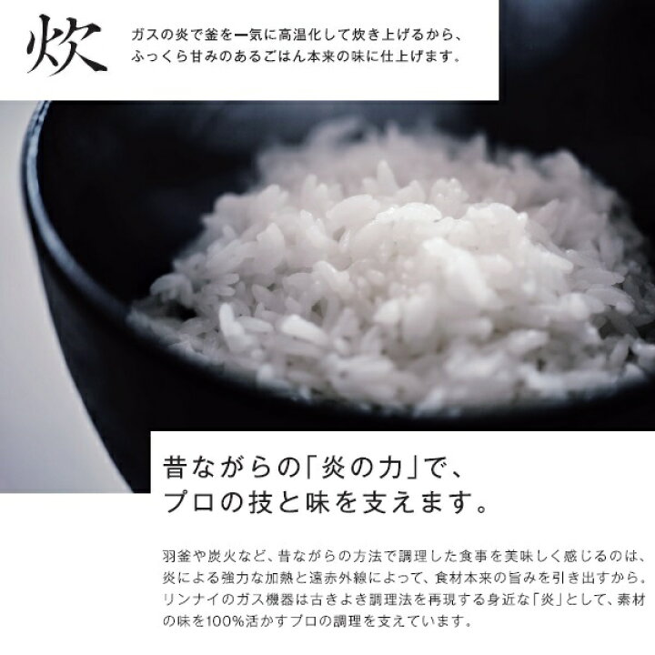 楽天市場】RR-550C ガス炊飯器 普及タイプ（シンプル） 10L 5.5升 