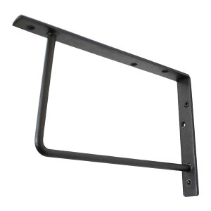 壁面 壁付け 棚 シェルフ ウォールシェルフ 壁 インテリア 壁面収納 壁掛け アイアン雑貨 飾り棚 おしゃれ ウォールラック アイアン棚受け Iron shelf brackets アンティーク風 ブラケット 18cm x 1