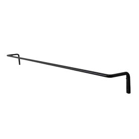 タオルハンガー アイアンバー Lサイズ 壁付け タオル掛け おしゃれ アンティーク調 キッチン 洗面所 インテリア ブラック 63048