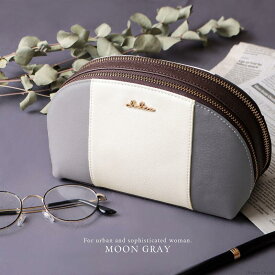 【2/20限定ポイント10倍】【新色登場】＼ランキング1位／ ドラマ使用 化粧ポーチ ブランド コンパクト メイクポーチ 人気 自立 かわいい おしゃれ 大容量 持ち歩き用 収納 機能的 Clelia クレリア CL-17088 ポーチ メイク コスメ 化粧品 合皮 送料無料 C8 旅行