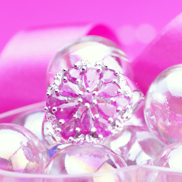 楽天市場 指輪 レディース リング レディース ルビー カクテルリング ピンク プレゼント 誕生日プレゼント 女友達 ギフト 母の日 プレゼント 結婚記念日 プレゼント 妻 ルビー Ruby 豪 ジュエリー工房 クレメンティア