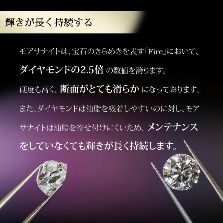 楽天市場】指輪 リング レディース モアサナイト リング 0.3ct 婚約 