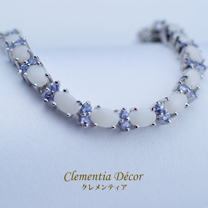 楽天市場】天然石 誕生石 ブレスレット レディース かわいい オパール  