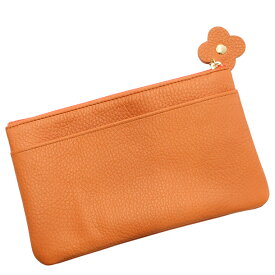 本革 ポーチ プレゼント 送料無料 レディース 通帳ケース 革 レザー 皮 パスポートケース 通帳入れ かわいい 可愛い 日本製 旅行 大きめ ブランド シンプル 女性 フラワー LIMEL8003