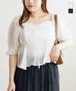 大きいサイズ レディース フリルデザインペプラムブラウス 【LLサイズ・3Lサイズ・4Lサイズ】【大きいサイズ・レディース】13号・15号・17号・19号・21号・23号