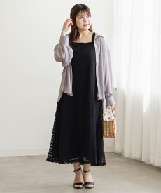 大きいサイズ レディース CLETTEオリジナル★かぎ針編みノースリーブワンピース 【LLサイズ・3Lサイズ・4Lサイズ】【大きいサイズ・レディース】13号・15号・17号・19号・21号・23号