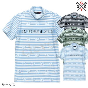 y30%offzSY32 St fB[X vI[o[ bNlbN Vcn[tX[u Vc CARVICO SPIDER BORDER MOCK {[_[  SY32 GOLF SYG-24S15W t V StEFA SY32 by SWEET YEARS GOLFy