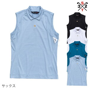 y30%offzsy32 St fB[X EFA t m[X[u| SY32 by Sweet Years GOLF RECYCLE JQ PIN BORDER NO SLEEVE POLO m[X Xgb`f nCXgb` z 2024 V StEFAyK