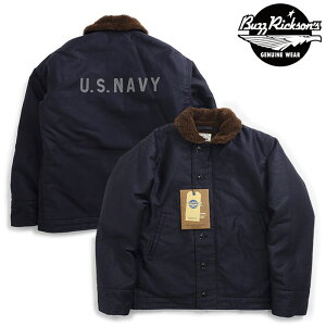 �o�Y���N�\���Y BuzzRickson's [BR15340] N-1 �l�C�r�[ �f���e�b�N�X �G�f�B�V���� Type N-1 NAVY DEPARTMENT DEMOTEX-ED