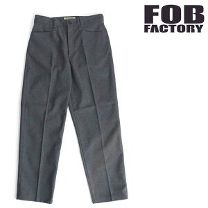 FOB�t�@�N�g���[ [F0538] �X�^�v�� ���C�h�p���c �e�[�p�[�h �X���b�N�X STA-PREST WIDE PANTS ���{��