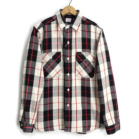 ウエアハウス WAREHOUSE [24-3104B] 長袖 フランネルシャツ(B柄) FLANNEL SHIRTS 日本製