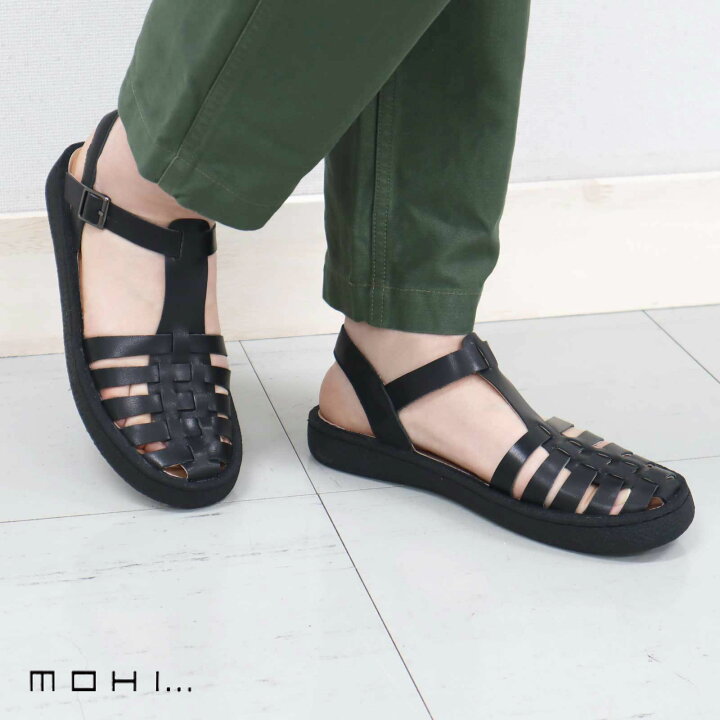 楽天市場】36-38 モヒ グルカ サンダル レザー 牛革 レディース MOHI 