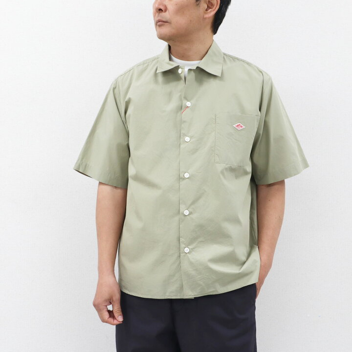 楽天市場】メンズ40-42 ダントン コットンポプリン オープンカラー 