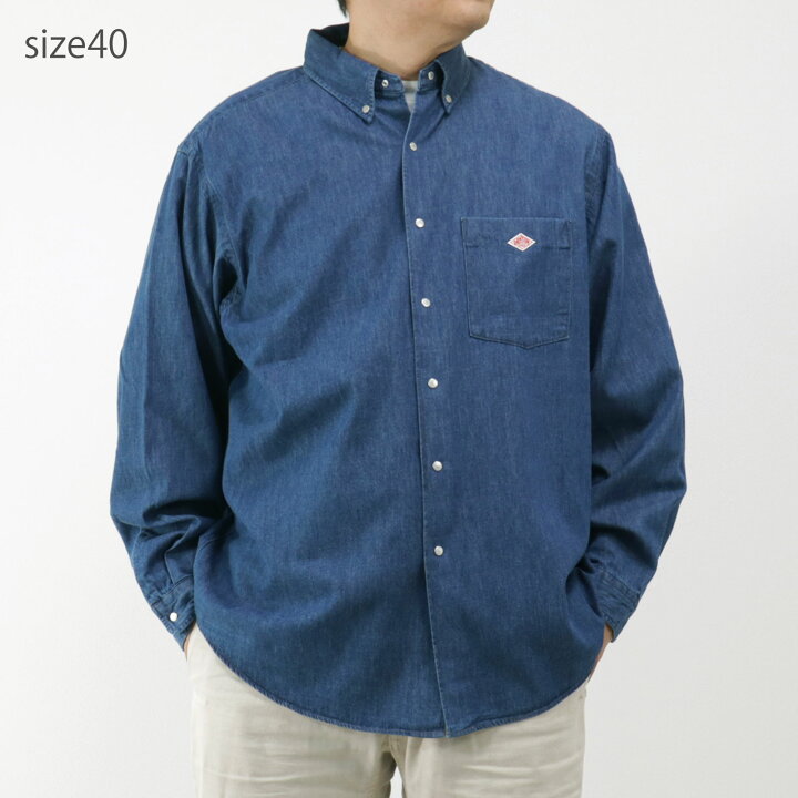 楽天市場】2026春入荷♪ メンズ38-44 ダントン ボタンダウン 