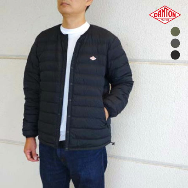 新品 Dantonダントン インナーダウン ジャケット ブラック メンズ XXL  