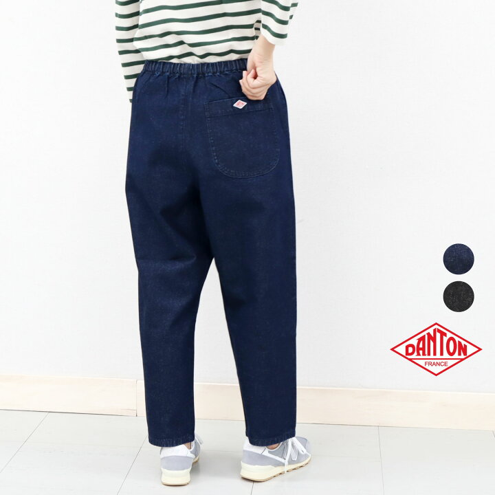 楽天市場】2024秋冬♪ 36-38 ダントン デニム イージー パンツ 10oz 