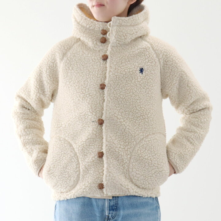 楽天市場】14-L ジムフレックス ボア くるみボタン フード ジャケット 