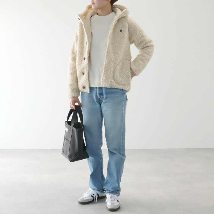 楽天市場】14-L ジムフレックス ボア くるみボタン フード ジャケット 