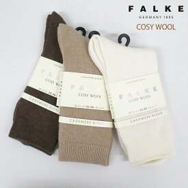 35-38 ファルケ コージーウール カシミヤブレンド ショート ソックス 靴下 FALKE COSY WOOL［ネコパケ］