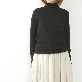 ao アオ 天竺ガーゼタートルネック 00019