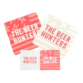 THE BEER HUNTERS ザビアハンターズ TBHコースター2枚＆ステッカーセット