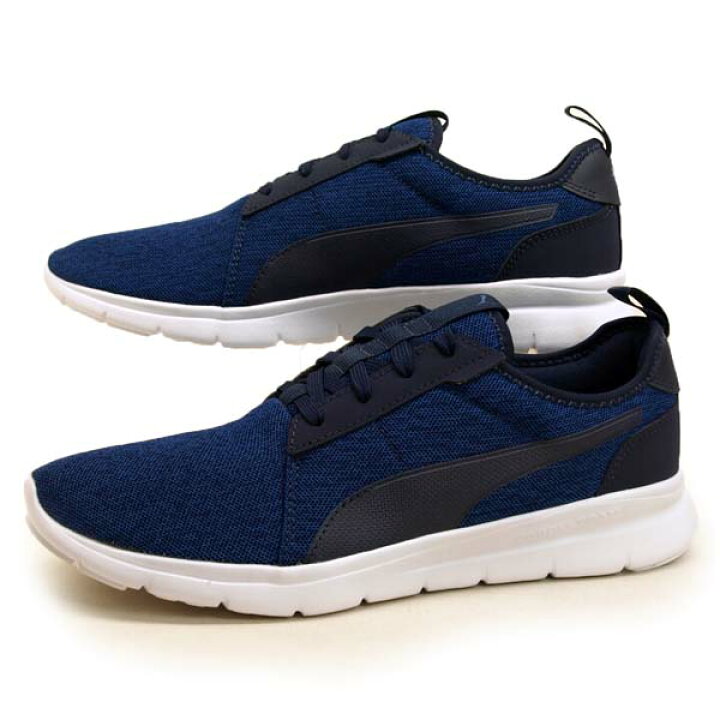 楽天市場 プーマ Puma Flex Flesh Mesh 03 青 フレックス フレッシュ メッシュ スニーカー メンズ クリックマーケット