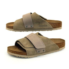 【最大1000円OFFクーポン+P2倍以上 6月1日】ビルケンシュトック BIRKENSTOCK Classic Kyoto 1015572 キョウト サンダル トープ メンズ