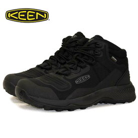 キーン KEEN TEMPO FLEX MID WP テンポ フレックス ミッド ウォータープルーフ 1025293 黒 防水 登山靴 ハイキングシューズ メンズ