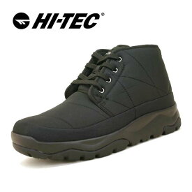 【最大2000円OFF券 全品P2倍以上 27日1:59迄】ハイテック HI-TEC ROVER CHUKKA W WP HT CMU06 チャッカ スニーカー 防水 保温 黒 レディース/メンズ 送料無料