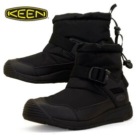 【ポイント5倍！】キーン KEEN HOODROMEO WP 1025473 フッドロメオ ウォータープルーフ 黒 防水 ウィンター スリップオンブーツ メンズ