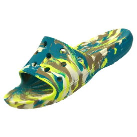 クロックス crocs CLASSIC CROCS MARBLED SLIDE 206879 2Y3 3UF クラシック クロックス マーブル スライド サンダル シャワー メンズ カジュアル シンプル おしゃれ アウトドア あす楽