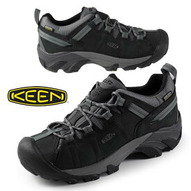 キーン KEEN TARGHEE II WP 1026583 ターギー ツー ウォータープルーフ 黒 ハイキング トレッキング 防水/透湿 登山靴 メンズ 送料無料 カジュアル スポーティ シンプル アウトドア