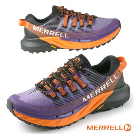 メレル MERRELL AGILITY PEAK 4 アジリティー ピーク 067465 紫橙 トレイルランニング トレッキング トレラン 登山靴 メンズ アウトドア カジュアル 送料無料
