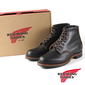 【全品ポイント5倍以上 27日10時まで】レッドウィング RED WING BECKMAN FLATBOX 9060 ベックマン ブーツ フラットボックス ブラック・クロンダイク 黒/茶芯革 メンズ カジュアル シンプル ハンドメイド ビジネス カジュアル 天然皮革