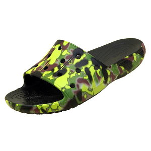 yXgizyAEgbgԕiszNbNX crocs CLASSIC CROCS SPRAY CAMO SLIDE 208252-001 NVbN NbNX XvC J XCh T_ WO fB[X/